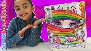 Poopsie Surprise Unicorn de Giochi Preziosi Hacemos Slime de Unicornio [upl. by Ydissak]