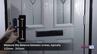 How to change remove and fit a door handle to a uPVC or composite door [upl. by Murdock]