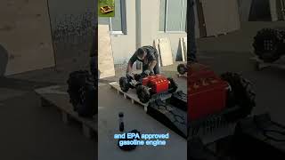 best quality radio cutter made in China lawnmowerrobot farming roboticmowerservices mower [upl. by Nnaeirelav298]