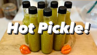 How to Make Dill Pickle Hot Sauce [upl. by Heisel]