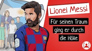 Bevor Lionel Messi berühmt wurde  KURZBIOGRAPHIE [upl. by Miran605]