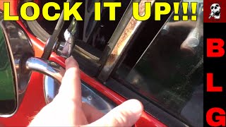 THIS IS WHY YOU WANT LOCKING VENT WINDOW LATCHES ON YOUR C10 [upl. by Kath]