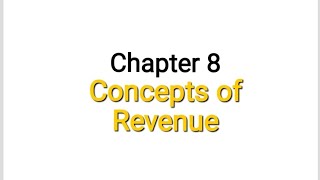 chapter 8 ।। concept of Revenue।। micro economics।। class 11economics microeconomics exam [upl. by Yantruoc]