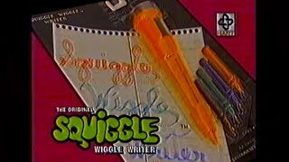 1993 Squiggle Wiggle Pen Commercial [upl. by Nalo]