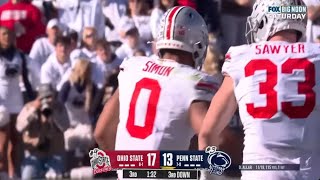 Ohio State vs Penn State 2024  Paul Keels Highlights [upl. by Merry]