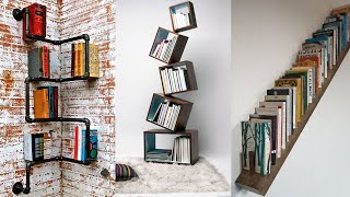 Top 80 Book Shelves Wall Decoration  Modern  Creative  Interior Design and Home Decor Ideas [upl. by Asille]