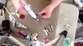 Decorated Binder Clip Tutorial [upl. by Ekusuy114]