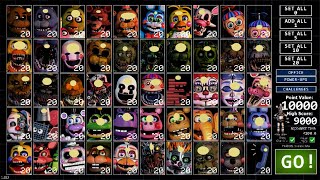 Ultimate Custom Night 5020 beaten by a BOT [upl. by Nasho766]