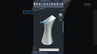 AutoCAD 3D 3D Modeling command loft How to edit loft in AutoCAD Autodesk shorts [upl. by Nitsirhc]