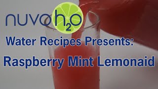 NuvoH2O Water Recipe Raspberry Mint Lemonade [upl. by Benildis]