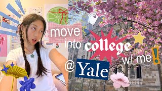 move into college with me  yale 🎧🌷  dream dorm ikea amp target trips rooming w my best friend [upl. by Liamsi]