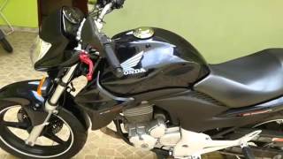 CB 300R 2012 com carenagem original Honda 2015 [upl. by Lekym]