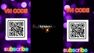 TRENDING VN QR SCANNER  VN SCANNER 👀  VN EDITING  VN QR SCANNER [upl. by Durkee]