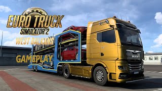 Euro Truck Simulator 2 West Balkans Dlc Man TGX Koper to Maribor [upl. by Liliane]