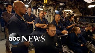 A rare look inside nuclear powered submarine USS Florida  Nightline [upl. by Juakn962]