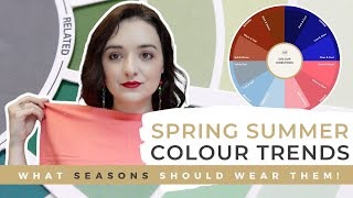 Spring Summer 2024 Colour Trends  Colour Analysis Picks [upl. by Ardnohsed131]