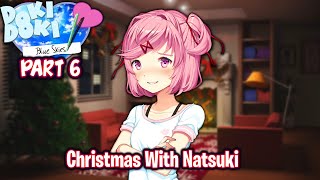 Christmas With NatsukiPart 6Natsuki RouteDDLC Blue Skies MOD [upl. by Lia78]