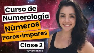 Tipos de NÚMEROS PARES  IMPARES 🌌 Curso de NUMEROLOGÍA [upl. by Yellhsa]