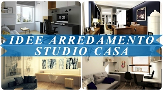 Idee arredamento studio casa [upl. by Hsac]