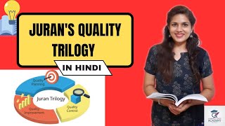 Jurans Quality TriologyQuality triology in hindi  juran quality management [upl. by Anselmi800]