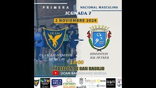 JORNADA 7 PRIMERA DIVISIÓN MASCULINA  UCAM BM MURCIA  BM PETRER [upl. by Airamalegna]