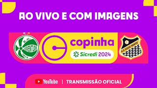 JOGO COMPLETO JUVENTUDE RS X ÁGUA SANTA  SEGUNDA FASE  COPINHA SICREDI 2024 [upl. by Seed]