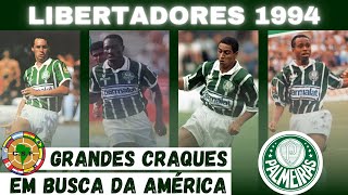 Top 6 gols do Palmeiras na Libertadores de 1994 [upl. by Yekcim]