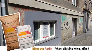 KLIMASAN PERLIT  Omítka pro řešení problémů s plísní a vlhkým zdivem [upl. by Ziom542]