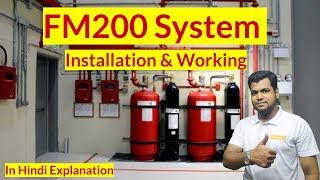 FM200 FM200 Gas Suppression System  Installation amp Working in Hindi [upl. by Naneek181]