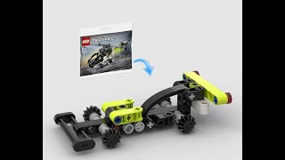 LEGO Technic Formula 1 30465 Alternative Instructions [upl. by Darej577]