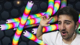 El Nuevo AGARIO  Gusanos GIGANTES   Slitherio  ElChurches [upl. by Nnahoj]