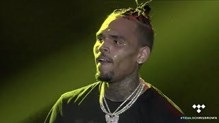 Chris Brown Full Performance Tidal Pop Up Show 2017 [upl. by Barcus]