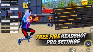 10 Pro Settings  Sensitivity  Fire Button 100 Working 😱  Auto Headshot Setting 🔥  Free Fire [upl. by Shumway572]