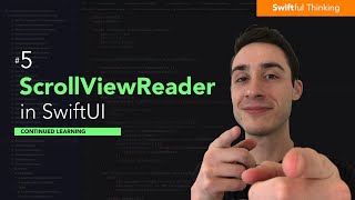 ScrollViewReader to auto scroll in SwiftUI  Continued Learning 5 [upl. by Assillam]