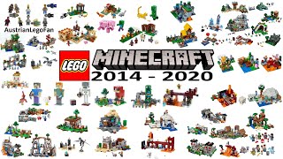 Lego Minecraft 2014 Compilation of all Sets [upl. by Holli469]