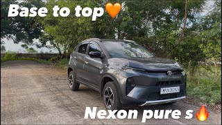 Nexon pure s modified to Top model Top 10 must have accesories for your nexon✅ [upl. by Cory856]