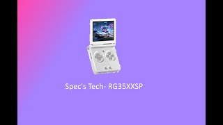 Specs Tech RG35XXSP [upl. by Atiek]