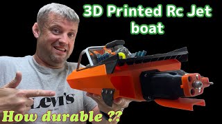 How durable is a 3D Printed RC boat  I test it [upl. by Ricca]