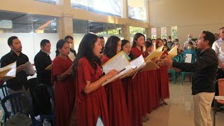 Madrigals Ruteng  Widang Ciar Felix Edon  Edisi Latihan [upl. by Wilkison]