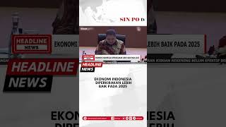 Ekonomi Indonesia Diperkirakan Lebih Baik Pada 2025 [upl. by Evadne55]