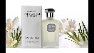 Teint de Neige Lorenzo Villoresi reseña de perfume nicho [upl. by Dagnah]