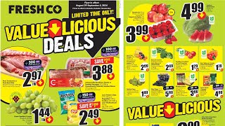 FreshCo Flyer Canada 🇨🇦  August 29  September 04 [upl. by Etram702]