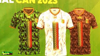 Voici le nouveau maillot des Aigles pour la CAN Côte dIvoire 2023 [upl. by Ellatnahc]