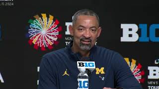 Juwan Howard responds to criticism questions about his future after Michigan season ends [upl. by Ateiram]