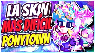 PONY TOWN ▰ CREA SKINES DIFICILES EN 1 MINUTO😱【PONYTOWN】GUDICLAW [upl. by Sad]