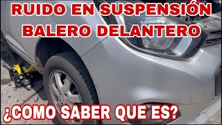 COMO DETECTAR SI SUMBAN O ESTAN DAÑADOS LOS BALEROS DE TU CARRO [upl. by Ecreip680]