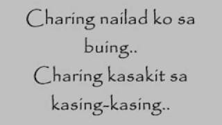 Charing TAGALOG Version  1017 w LYRICS HIGH QUALITY [upl. by Wohlert]