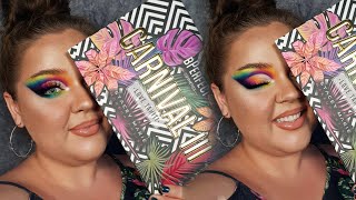 MY HONEST REVIEW amp DEMO OF THE BPERFECT X STACEY MARIE CARNIVAL III  3 LOVE TAHITI PALETTE [upl. by Che672]