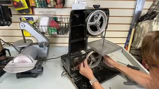 How to install our bimetal blade on the Micro Mark mini band saw [upl. by Andreas]