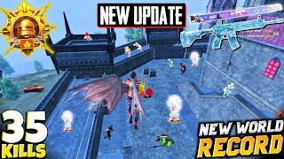 BEST UPDATE IN BGMI HISTORY 🔥 BGMI 34 UPDATE GAMEPLAY WORLD RECORD  BGMI NEW UPDATE [upl. by Mancino437]